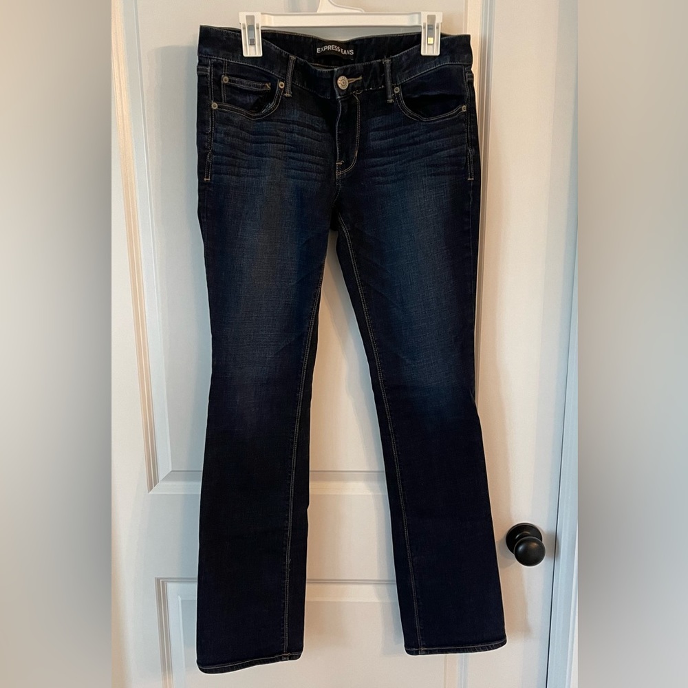 Barely boot jeans